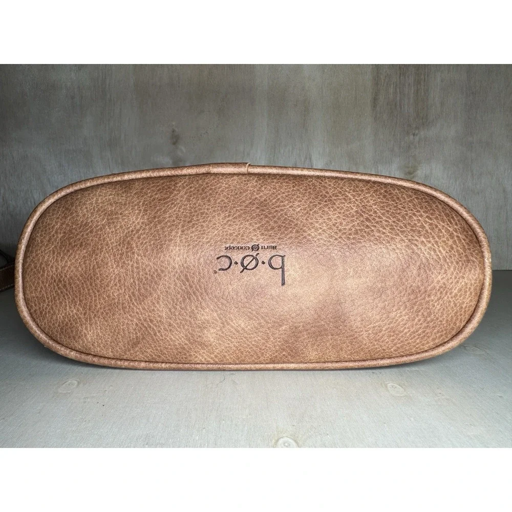 BOC Born‎ Concepts Crossbody Brown Bag Medium Size Purse B.O.C.